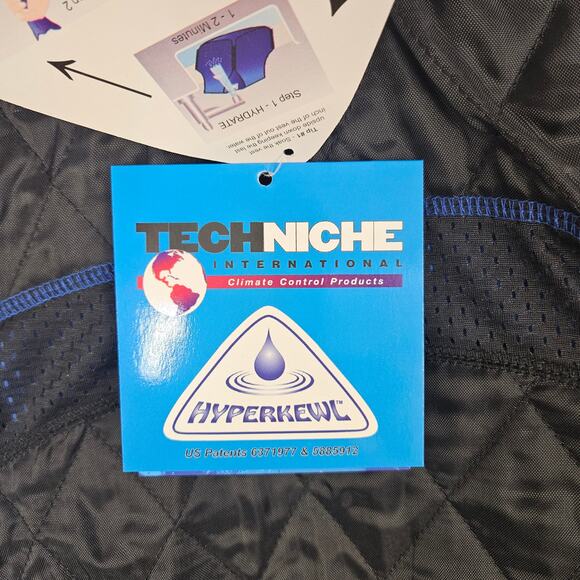 New TechNiche HyperKewl Evaporative Cooling Vest Black Size M Workwear Outdoor - Picture 5 of 12